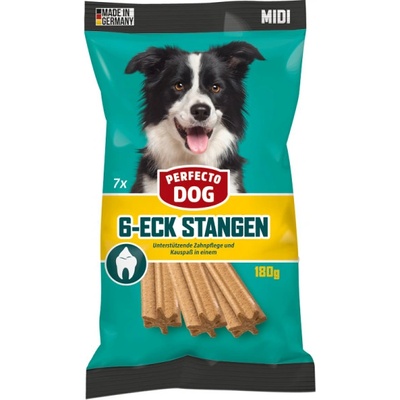 Perfecto Dog Dentálne hviezda MIDI 7 ks 180 g