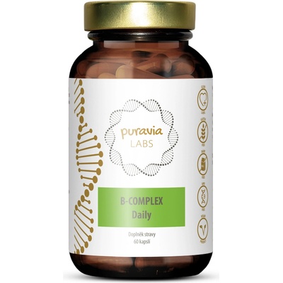 Puravia LABS Liposomálny B-komplex 60 kapsúl