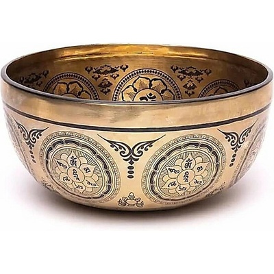 Nefertitis Tibetská bronzová zpívající mísa Shiva 22 cm NF55599 - 22 cm
