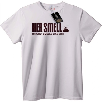 NOONEBRAND Тениска Нейната Миризма - 3XL, White