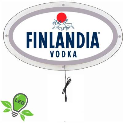 A-Z Reklama CZ LED elypsa rámeček – stříbrný – akrylový světelný rám