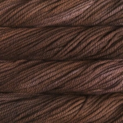 Malabrigo Chunky Marron Oscuro Pletacia priadza