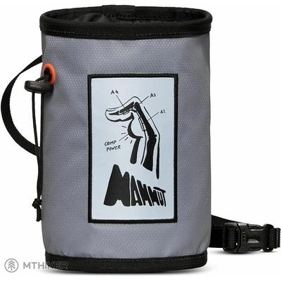 Mammut Gym Print Chalk Bag sivá