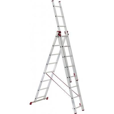 Alve rebrík 3x8 priečok typ 6608