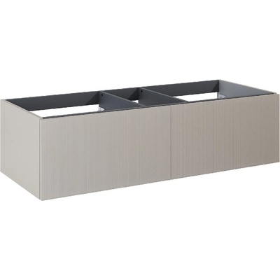 Elita Soho Slim skrinka 120x45.3x31.8 cm závesná kúpeľňová skrinka pod umývadlo béžová RE081204047020