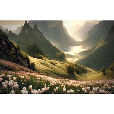 Obraz Decopanel Tulip meadow 90x58cm