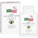 Sprchové gely Sebamed Wash jemná mycí emulze na tělo a obličej s olivovým olejem For Dry and Sensitive Skin 200 ml