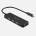 Approx USB HUB - Type-C 4in1 HUB (3db USB2.0, 1db USB3.0) Black APPC48V2 (APPC48V2)