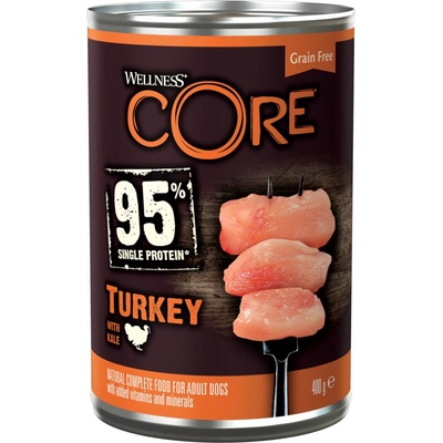 Wellness Core Dog 95% morka a kapusta 400 g