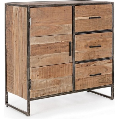 Bizzotto Скрин elmer с 1 врата и 3 чекмеджета (0746312)