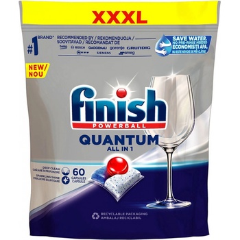 Finish Quantum All in 1 Lemon Kapsule do umývačky riadu 60 ks