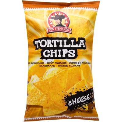 Don Fernando Tortilla Chips Cheese sýrové 200 g