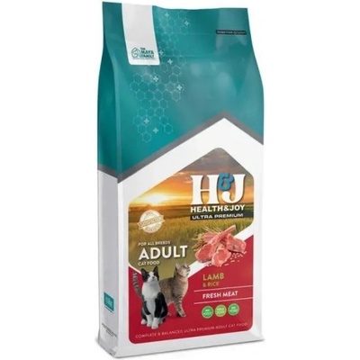 Maya Family Pet Health & Joy H&J Ultra Premium Adult Lamb & Rice - храна за пораснали котки от всички породи с АГНЕ И ОРИЗ - 10 кг, Турция