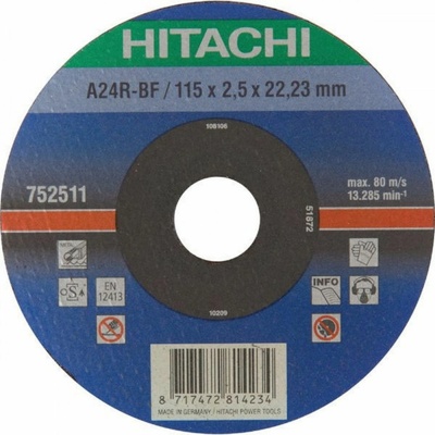 Hikoki Rezný kotúč 115 mm 752511