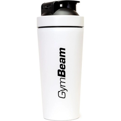 GymBeam Šejker Steel White 750 ml - 750 ml