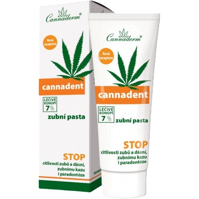 CANNADERM Aлкална паста за зъби CannaDent | Cannaderm, 75мл (CANNADENT001)