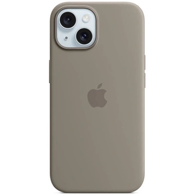 Apple iPhone 15 Silicone Case with MagSafe Clay MT0Q3ZM/A