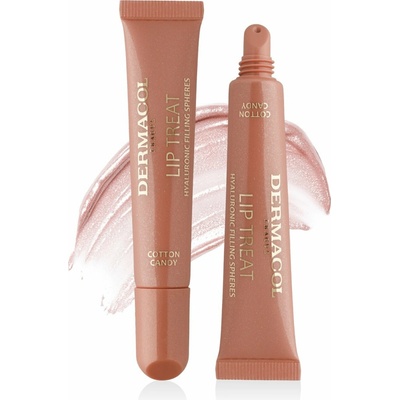 Dermacol Lip Treat hydratačný lesk na pery 3 Cotton Candy 10 ml