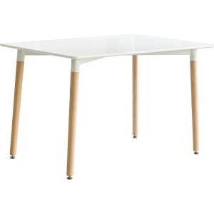 Horecano HORECANO-OSLO-Правоъгълна Маса 120x80xh75.5cm БЯЛ плот (HC-42431) (0142431)