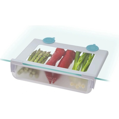 Organizér do chladničky FRIDGESTORE 851664 31 cm, biely, plast, Joseph Joseph