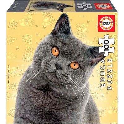 Educa Mini Box British Shorthair 100 dílků