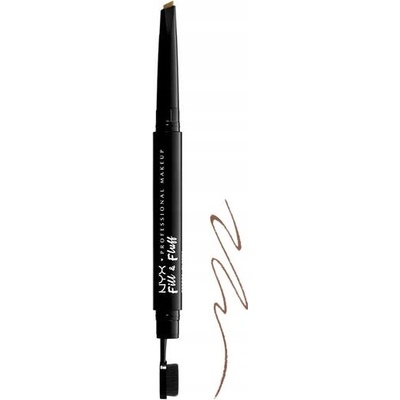 NYX Professional Makeup tužka na obočí Fill & Fluff Eyebrow Pomade Pencil Auburn 14,82 g – Zboží Dáma