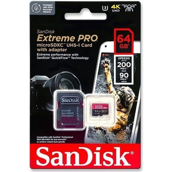 SanDisk microSDXC 64GB SDSQXCU-064G-GN6MA
