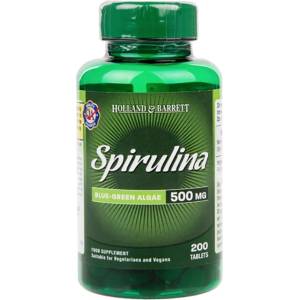 Holland & Barrett Spirulina 500 mg [200 Таблетки]