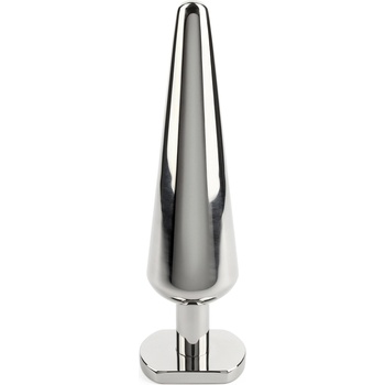 Mr. Steel Heavy Steel Butt Plug Large Silver