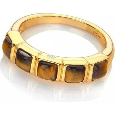 Hot Diamonds prsten X Gemstones Square DR266
