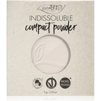 puroBIO Cosmetics Indissouble kompaktní pudr T00 9 g náhradní náplň
