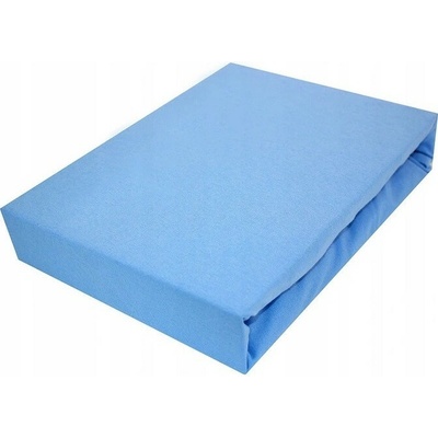 Ecomatrace Úpletové prestieradlo Jersey modré 90x200