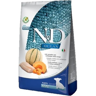 N&D Ocean Puppy Mini Cod & Pumpkin & Cantaloupe melon 7 kg