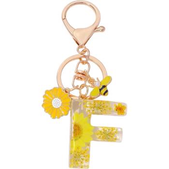 HARAHU Ключодържател Азбука - f / Жълта kp37839 (37839)