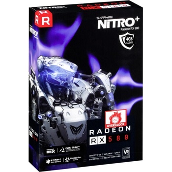 Sapphire Radeon RX 580 NITRO+ 4GB DDR5 11265-07-20G
