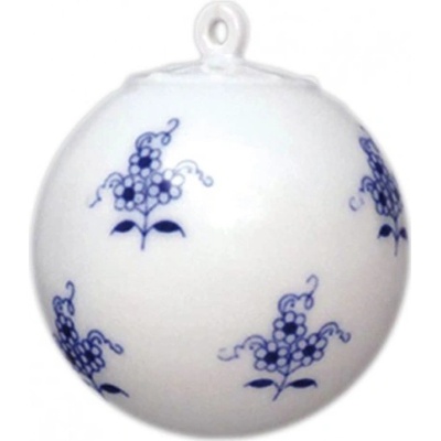 Cibulák Dubí Vánoční ozdoba koule malá C68 cibulový porcelán 10635