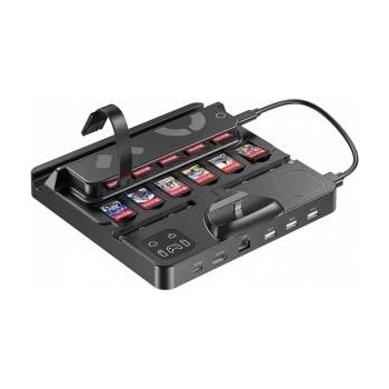 Unitek Switch charging station with switch and game card reader