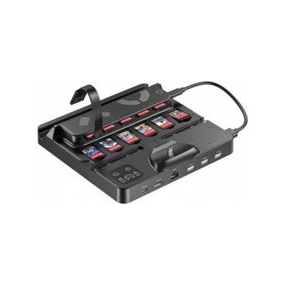 Unitek Switch charging station with switch and game card reader