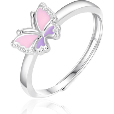 Agato stříbrný prsten s motýlem AGT RD04