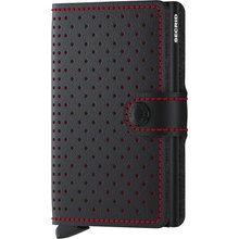 Peněženka Miniwallet Secrid Perforated Black-Red