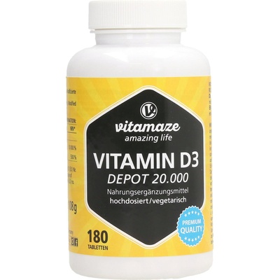 Vitamaze Витамин d3 - 180 таблетки