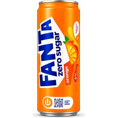 Fanta Zero Sugar Orange 330 ml