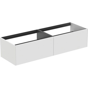 Ideal Standard Atelier Conca стенен шкаф за монтаж на стена, матово бяло, 2 чекмеджета, 160 см (T3984Y1)