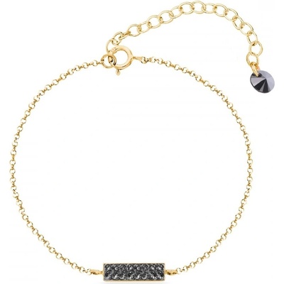 Spark šedý se Swarovski Elements Radiance BGFMP1SN Silver Night