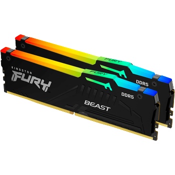 Kingston FURY Beast RGB 64GB (2x32GB) DDR5 5600MHz KF556C36BBE2AK2-64