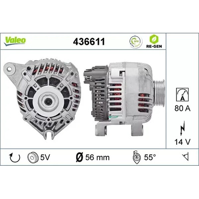 VALEO Alternátor VA 436611