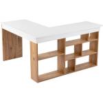 ASIR GROUP Работна маса с боров декор 120x130 cm Vesper - Kalune Design (241NRD1110)