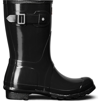 Hunter Boots Дамски гумени ботуши Hunter boots Women's Original Short Gloss Wellington boots - Black - размер 36 (EU) (131-0092-0112)