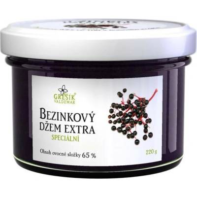 Valdemar Grešík Bezinkový džem 220 g