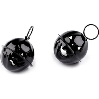 Stoklasa Rolnička dýně halloween Ø24 mm Balení: 2 ks, Varianta: 4 černá kroužek 4 černá kroužek